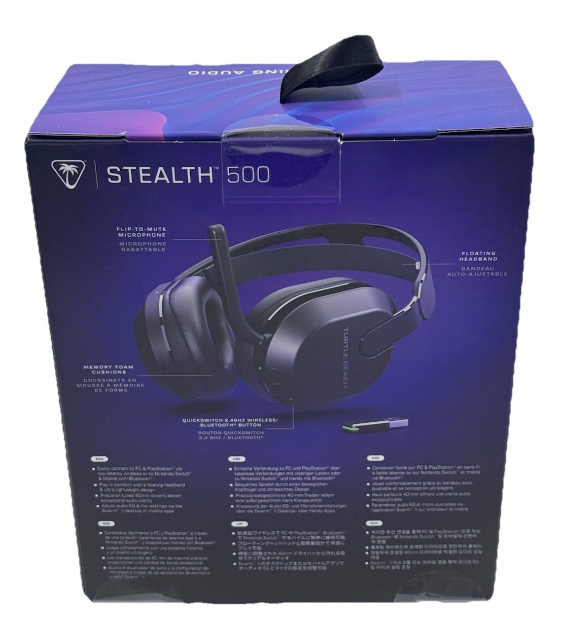 Turtle Beach - Stealth500 Wireless Amplified Gaming Headset for PC, PS5, PS...