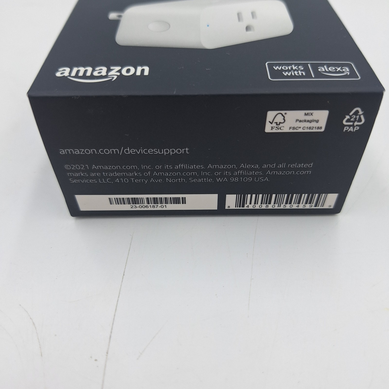 Amazon Smart Plug C2YY37 New Works with Alexa