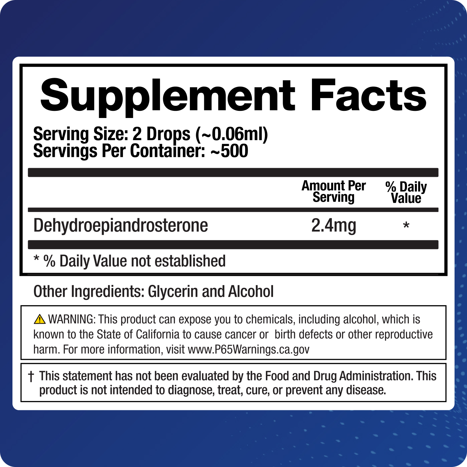 BioMatrix - DHEA (30 ml) - BHRT, Micronized, Bioidentical Hormone Replacement