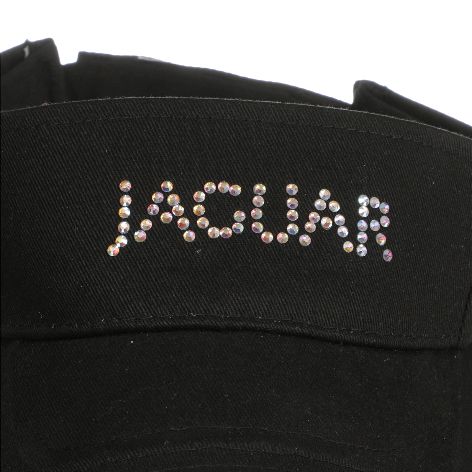 Black Jaguar Strapped Visor