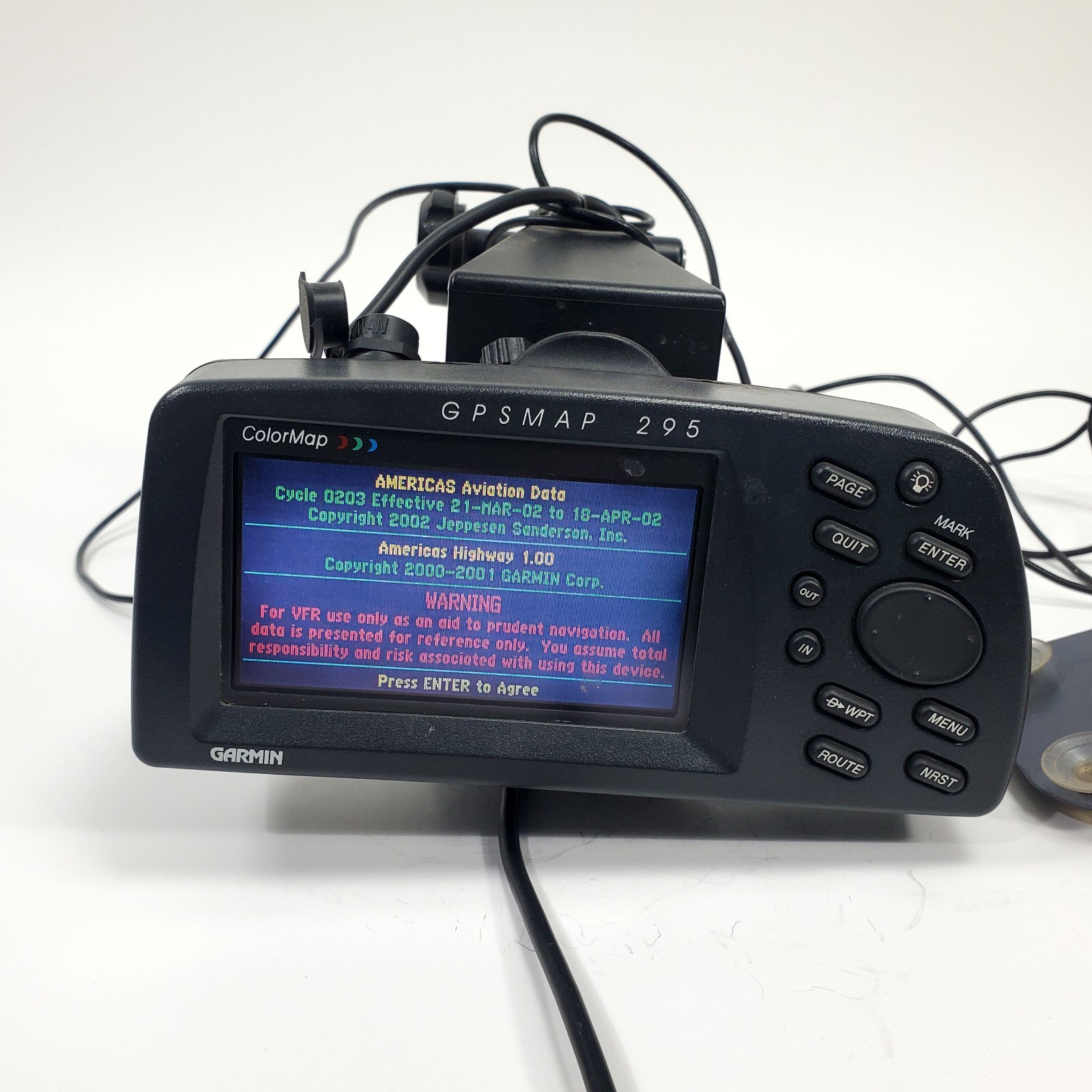 Garmin GPSMAP 295 - Tested Working w/ GA 26C Antenna