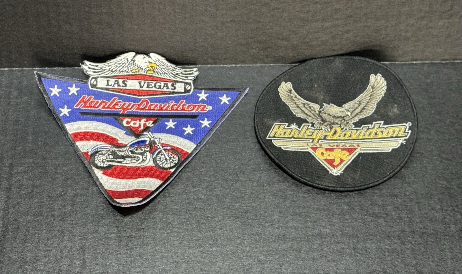 Vintage Harley Davidson Las Vegas Patches Lot of 2