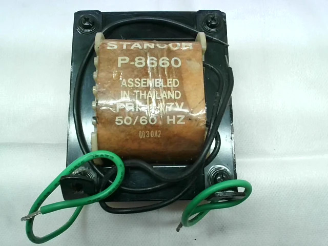 Stancor P-8660 Chassis Mount Transformer 117vac 8Amp 50/60Hz Single Phase-Used