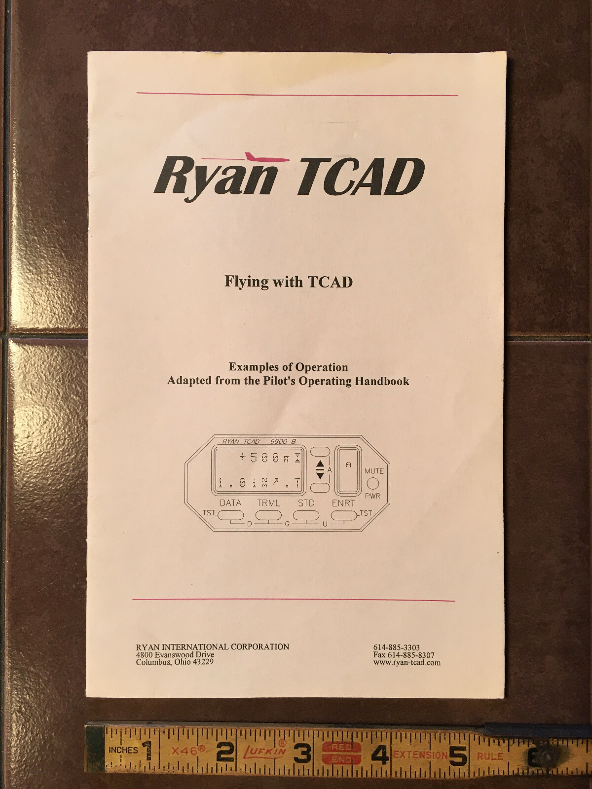 Ryan TCAD "Flying with TCAD" Booklet