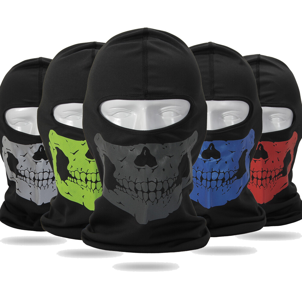 Balaclava Ghosts Skull Full Face Mask Carnival Masks Tactical Hood for Men Women