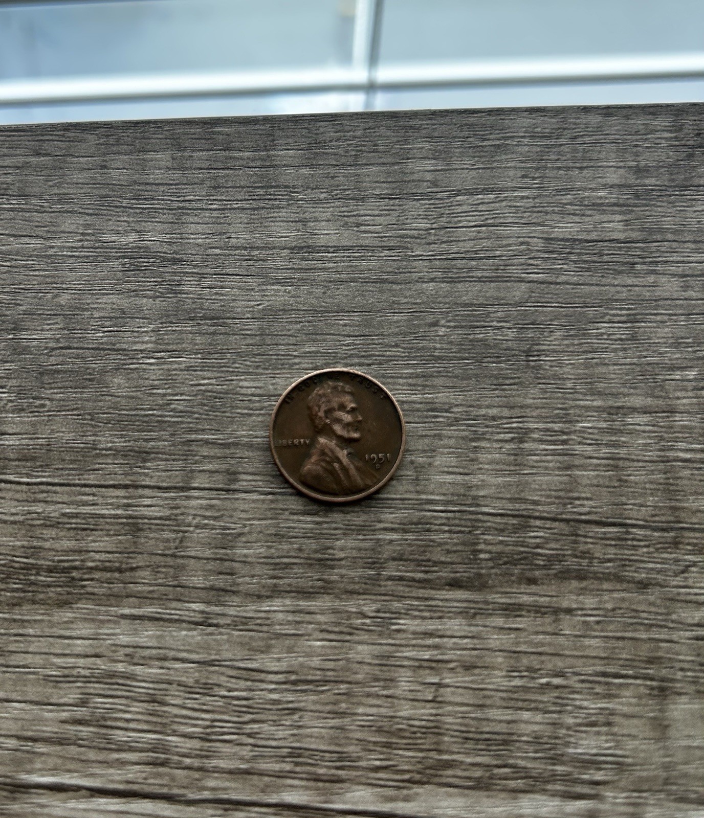 RARE 1951 D wheat Penny Error Coin