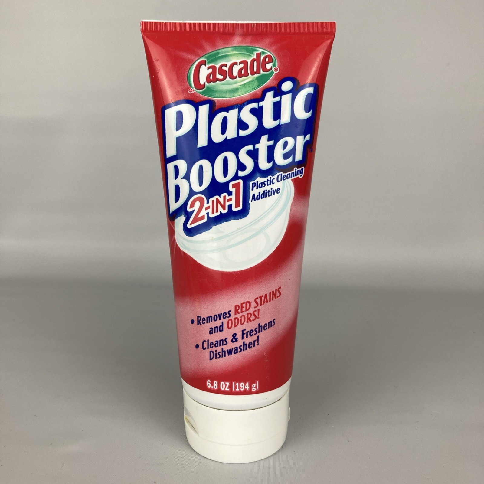 Cascade Plastic Booster 2003 Plastic Cleaning Dishwasher Additive 6.8 oz 90%