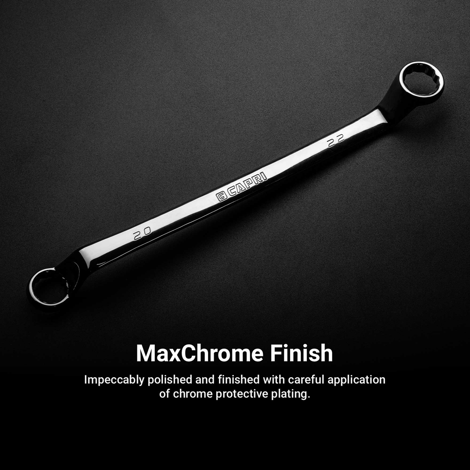 Capri Tools 75-Degree Deep Offset Double Box End Wrench