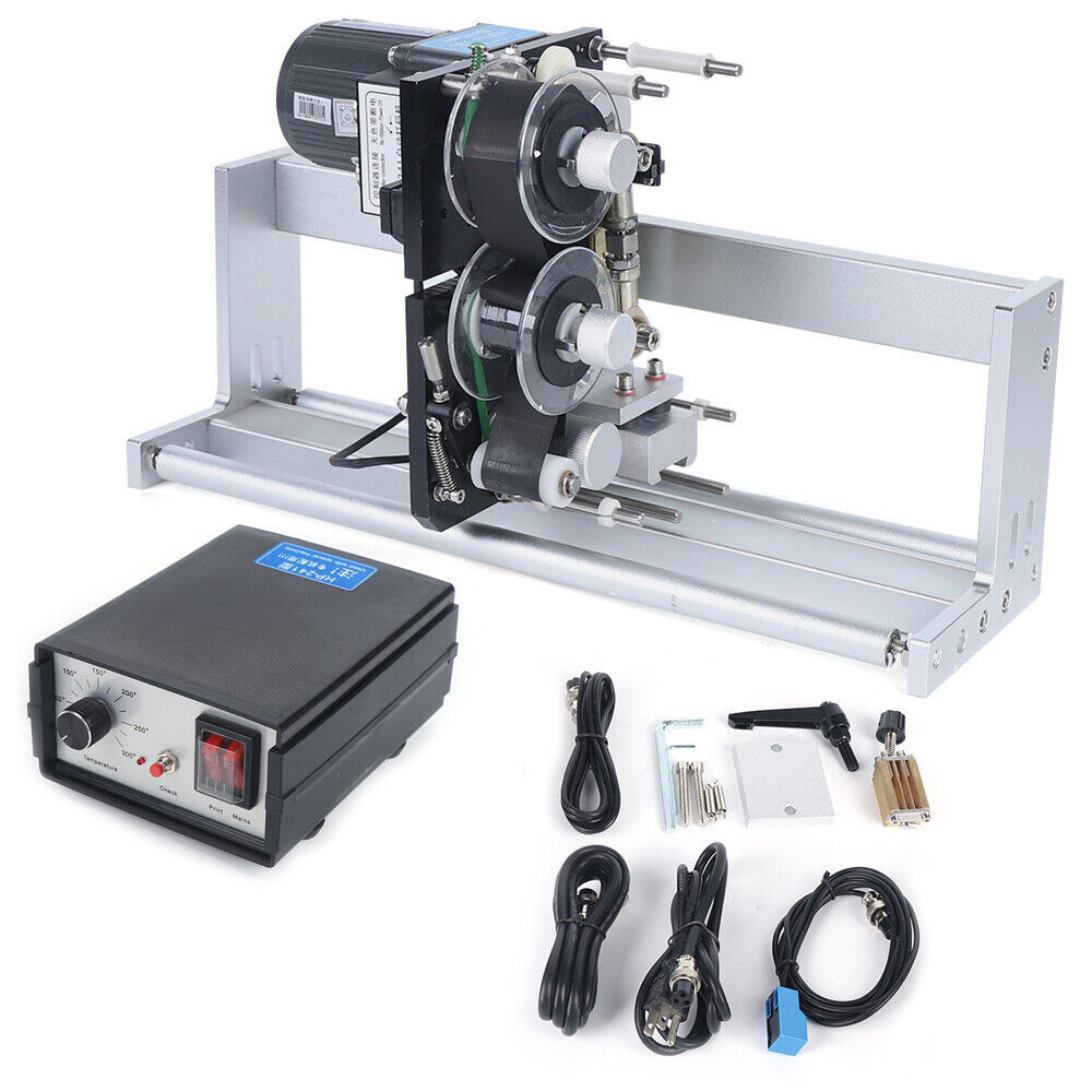 Automatic Thermal Stamp Printer Coder Ribbon Date Code Hot Printing Machine