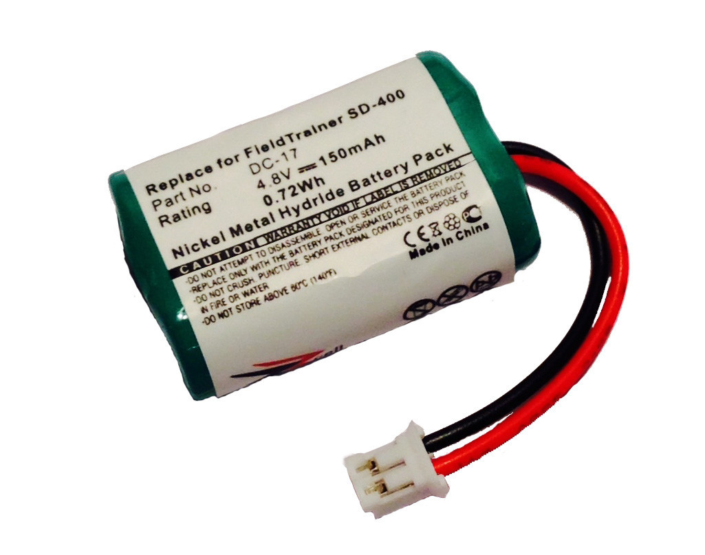 Battery For SportDog / KINETIC MH120AAAL4GC Dog Collar Wetlandhunter SD-400 Camo