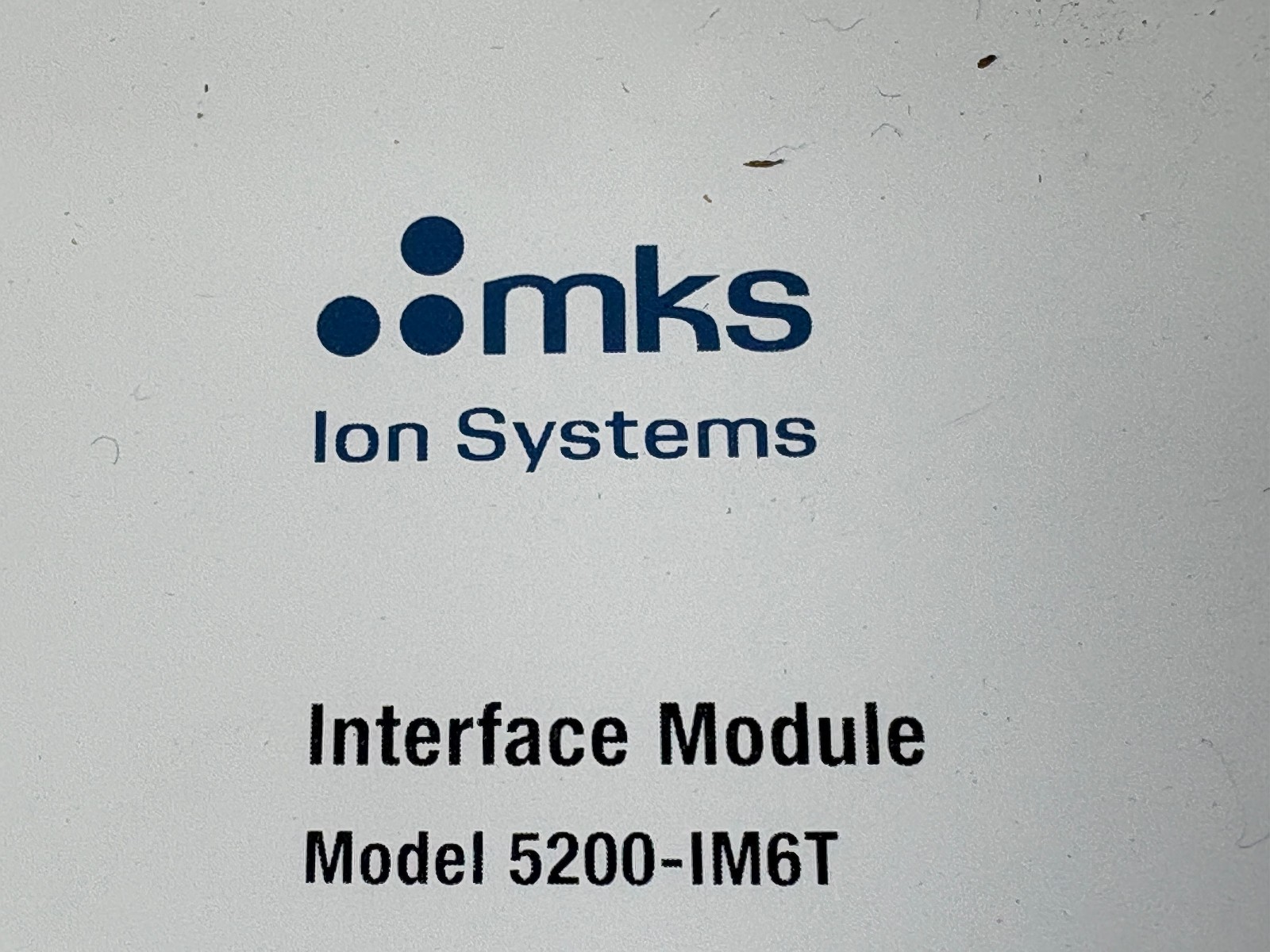Pre Owned | MKS 5200-IM6T V3.0 Interface Module Only - White