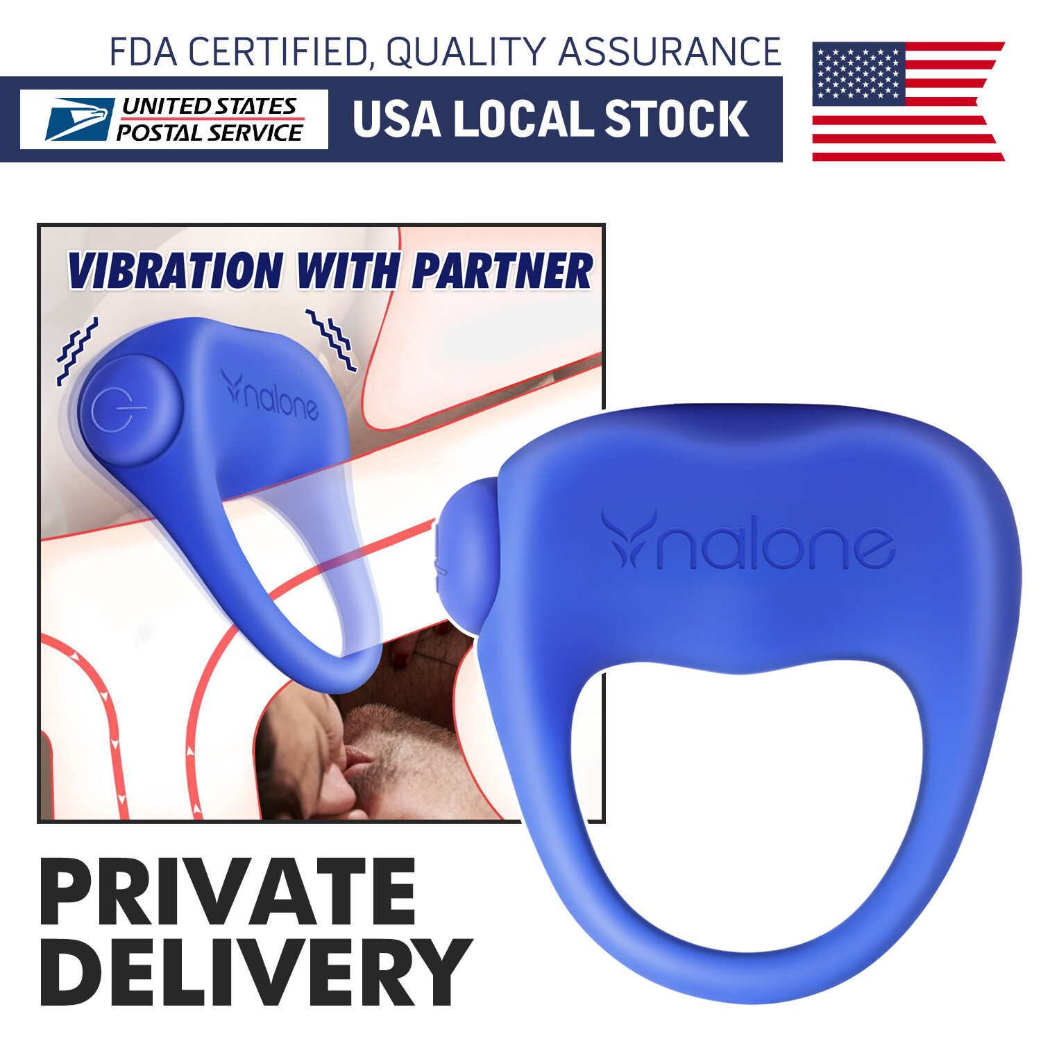 Silicone Penis Cock Ring Vibrating For Male Longer Harder Stronger Erection Sex
