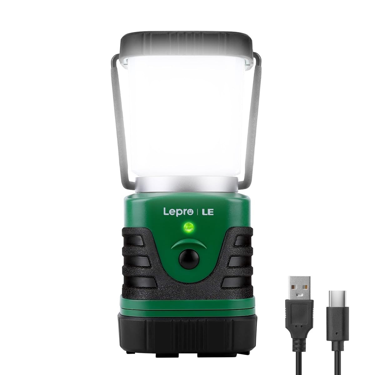 1000LM LED Camping Lantern Rechargeable, 4400mAh, 4 Light Modes