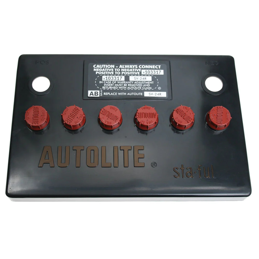 Battery Cover Autolite 24F Mustang 1965-1971