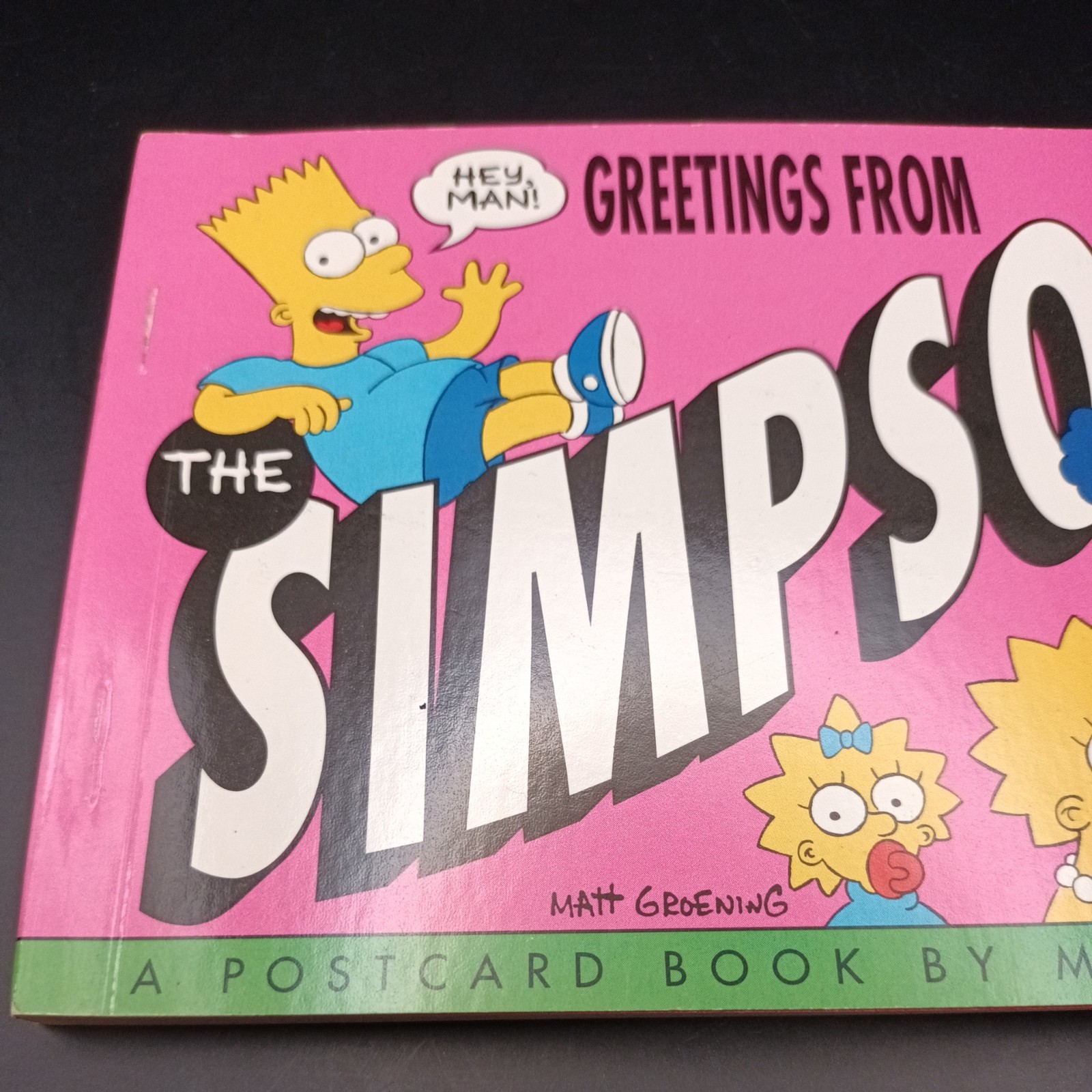 Greetings From The Simpsons 32 Postcards. 1st Print Edition 1990