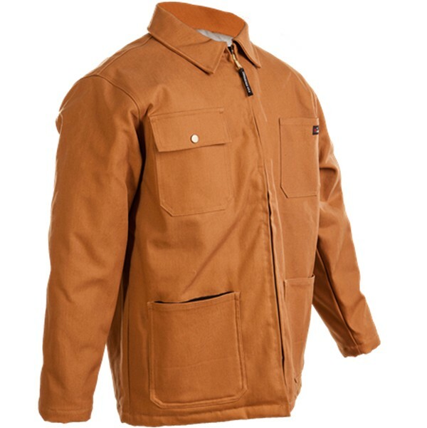Insulated Heavy Duty Canvas Mens Work Jacket Chore Coat Warm Hand Pockets