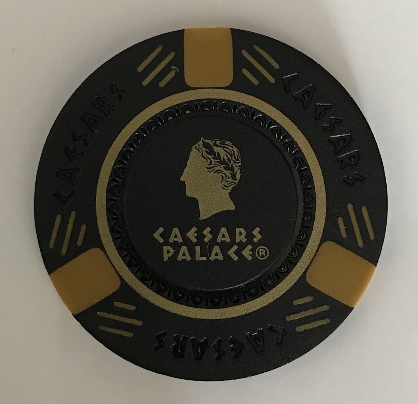 Caesars Palace Black Gold Chip Casino Las Vegas Poker