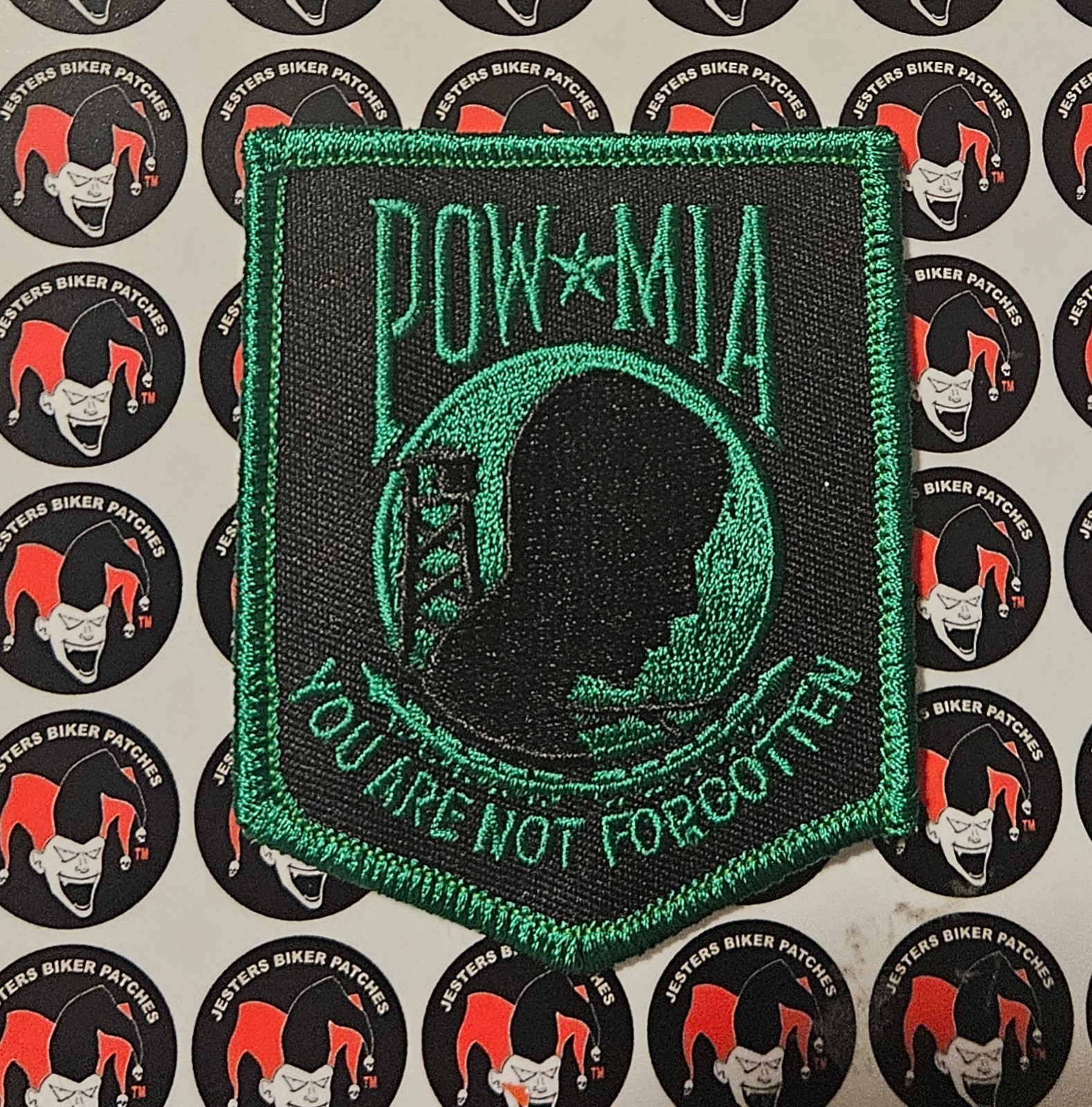 POW MIA Embroidered Patch POW031