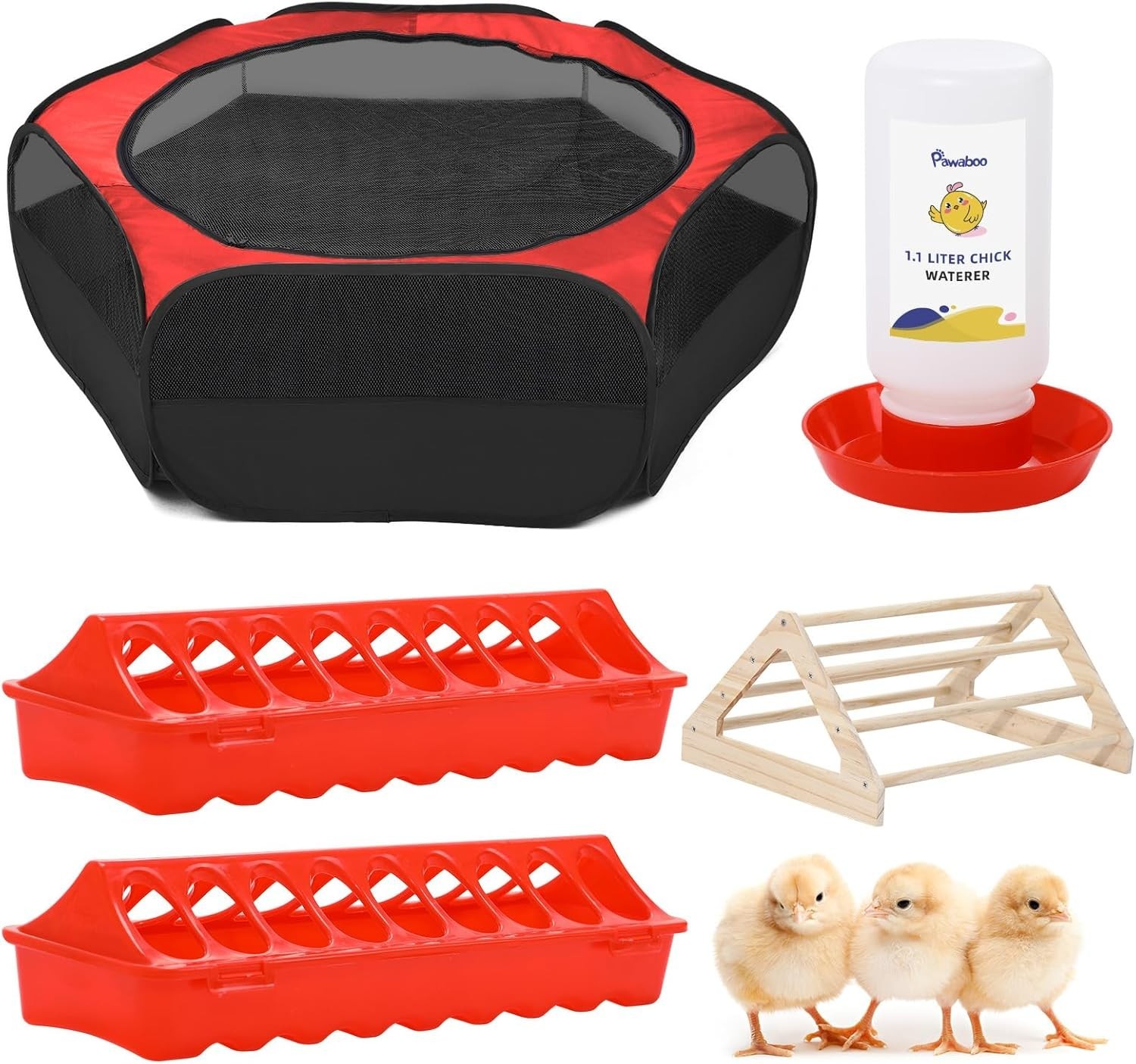Chick Brooder Box for Chick Starter Kit, Brooder Pen/Chicken Supplies Brooder...