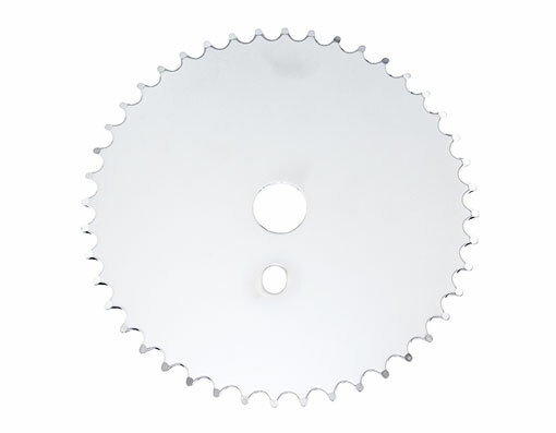 NEW! Chrome Plated STEEL CHAINRING 1/2 X 1/8 44T Steel Sprocket