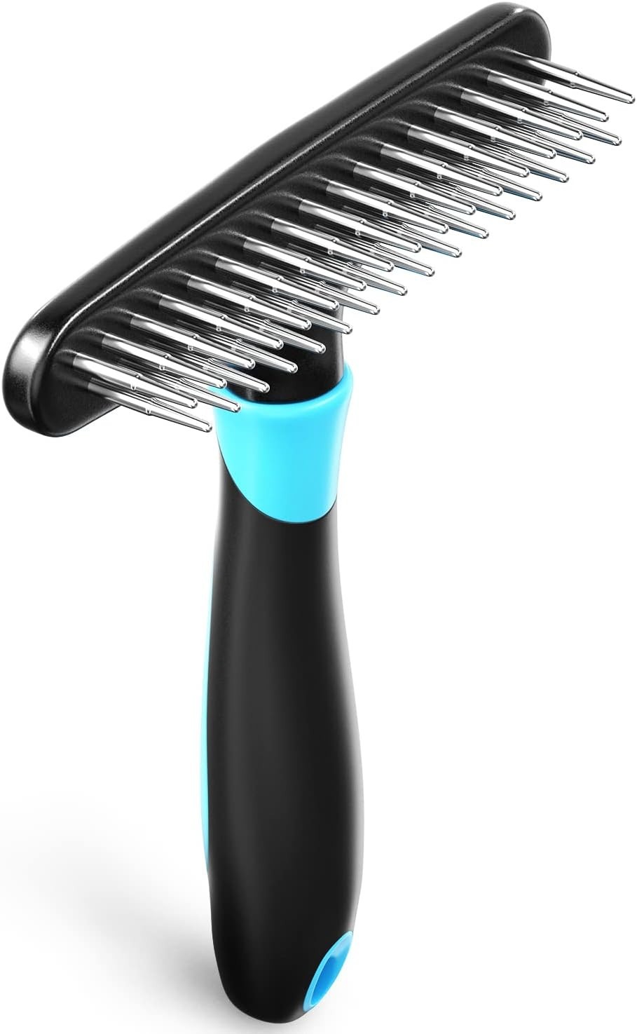 Groom with Ease: Deshedding Brush & Undercoat Rake for All Pet Fur Types