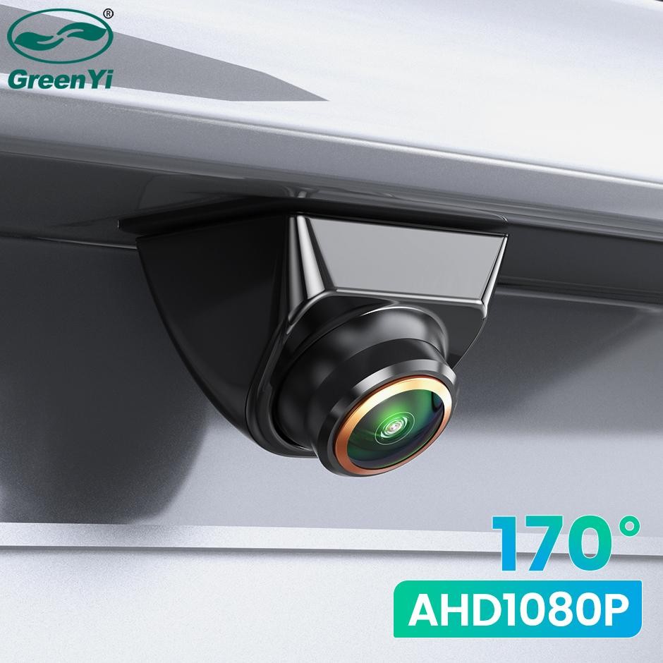 GreenYi AHD 1920x1080P Car Rear View Camera 170° Fisheye Golden Lens Full HD Nig