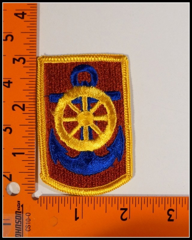 Military Patches US Army 125th Transportation Brigade New Old Stock #T4314