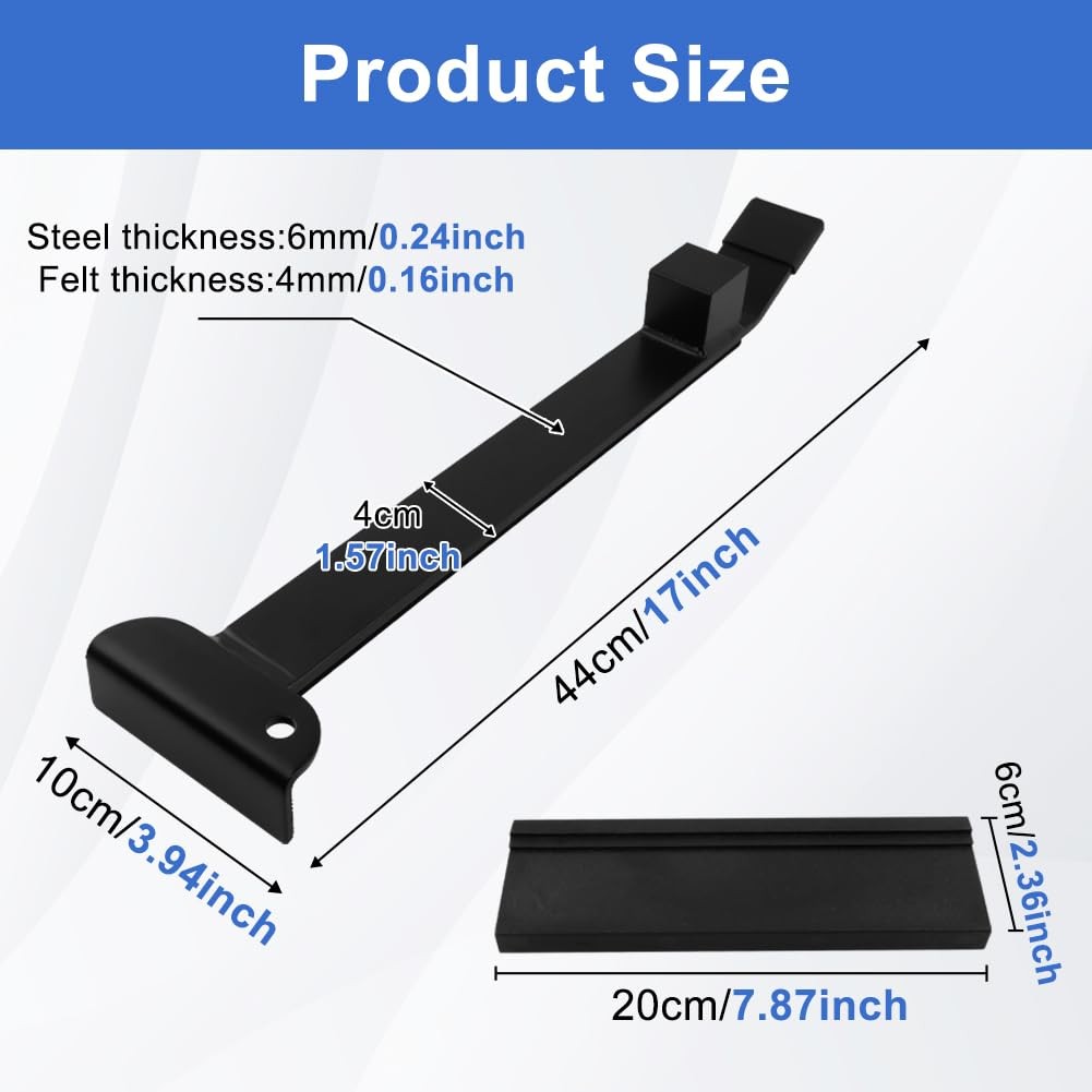 17" Heavy Duty Pull And Pry Bar With Tapping Block Professional Pull Bar Floorin