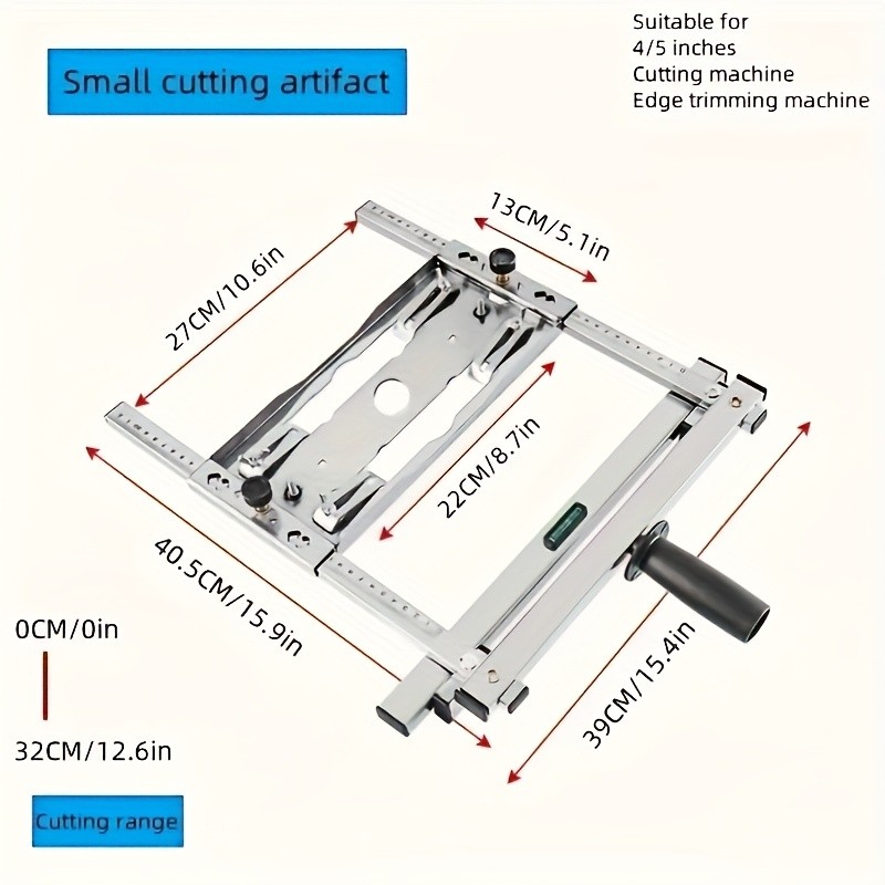 Cutting Machine Edge Guide Positioner Edge Guide Positioning Cutting Board Tool