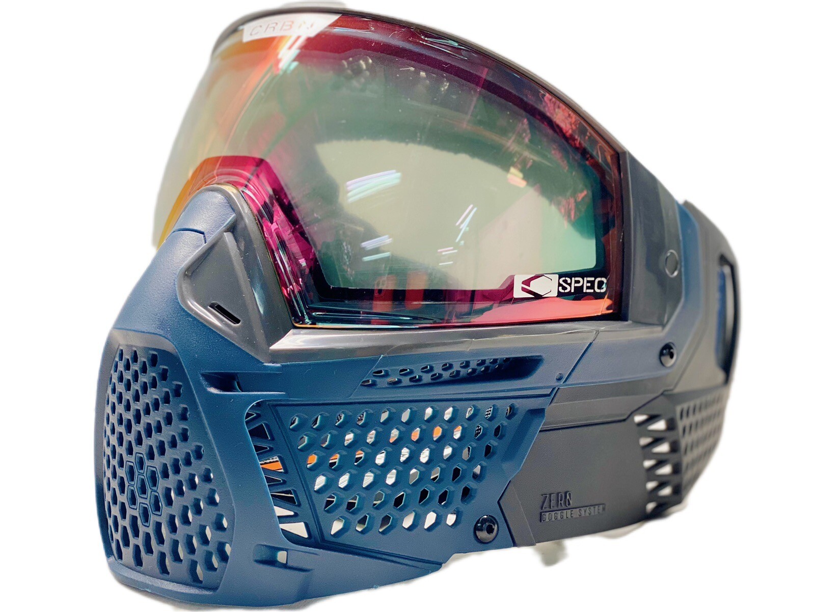 NEW Carbon CRBN Zero SLD Paintball Mask (Less Coverage) - Royal.