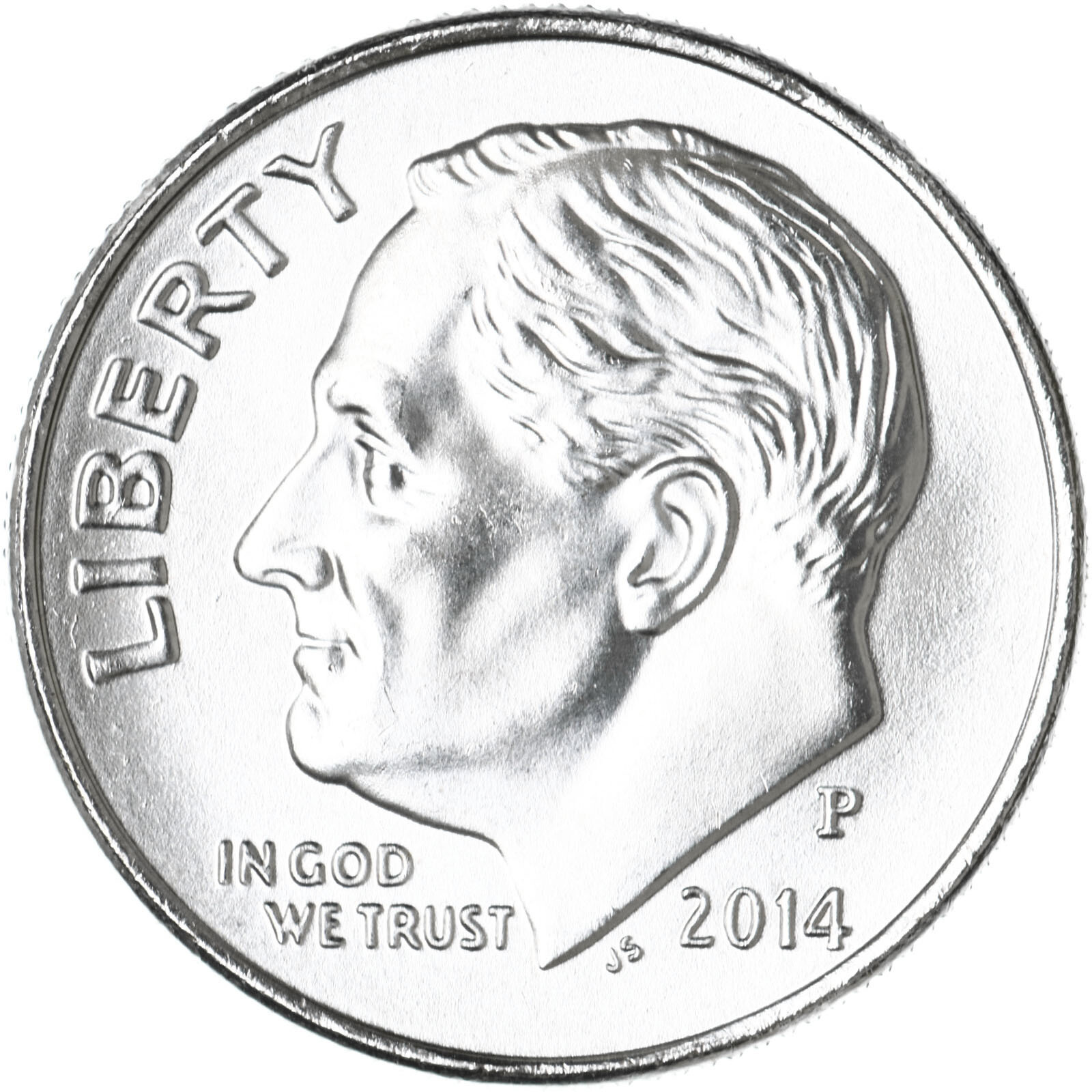 2014 P Roosevelt Gem Dime BU US Coin