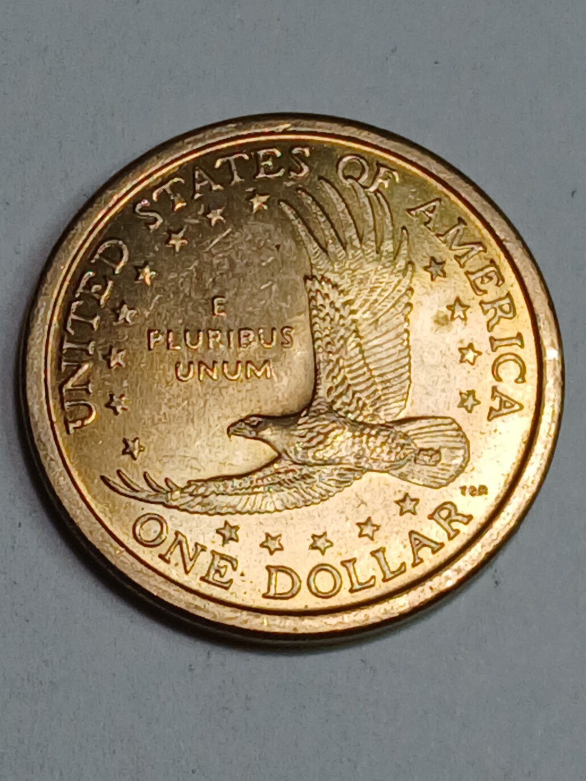 2000P SACAGAWEA ONE DOLLAR/ BABY CHIN MINT ERROR