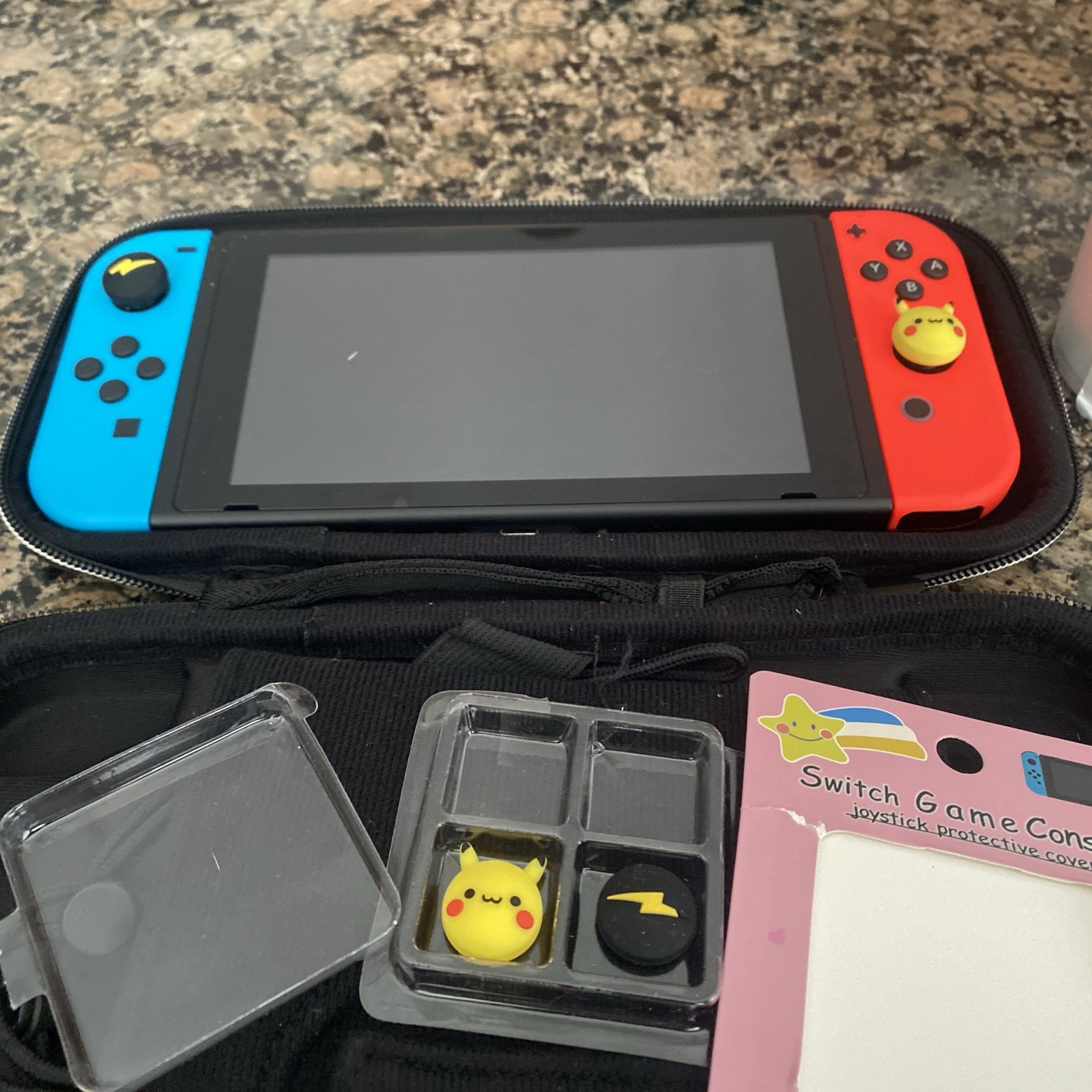 Pikachu Nintendo Switch Thumb Grips