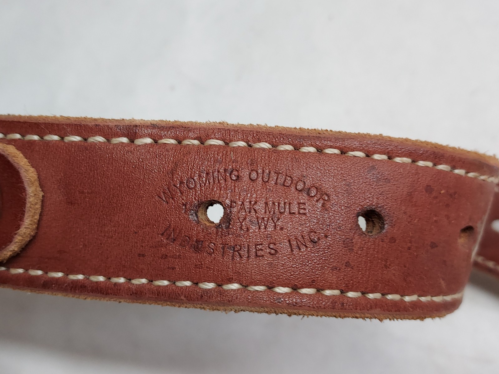Adjustable Leather Crupper W/ Snap - 0403261