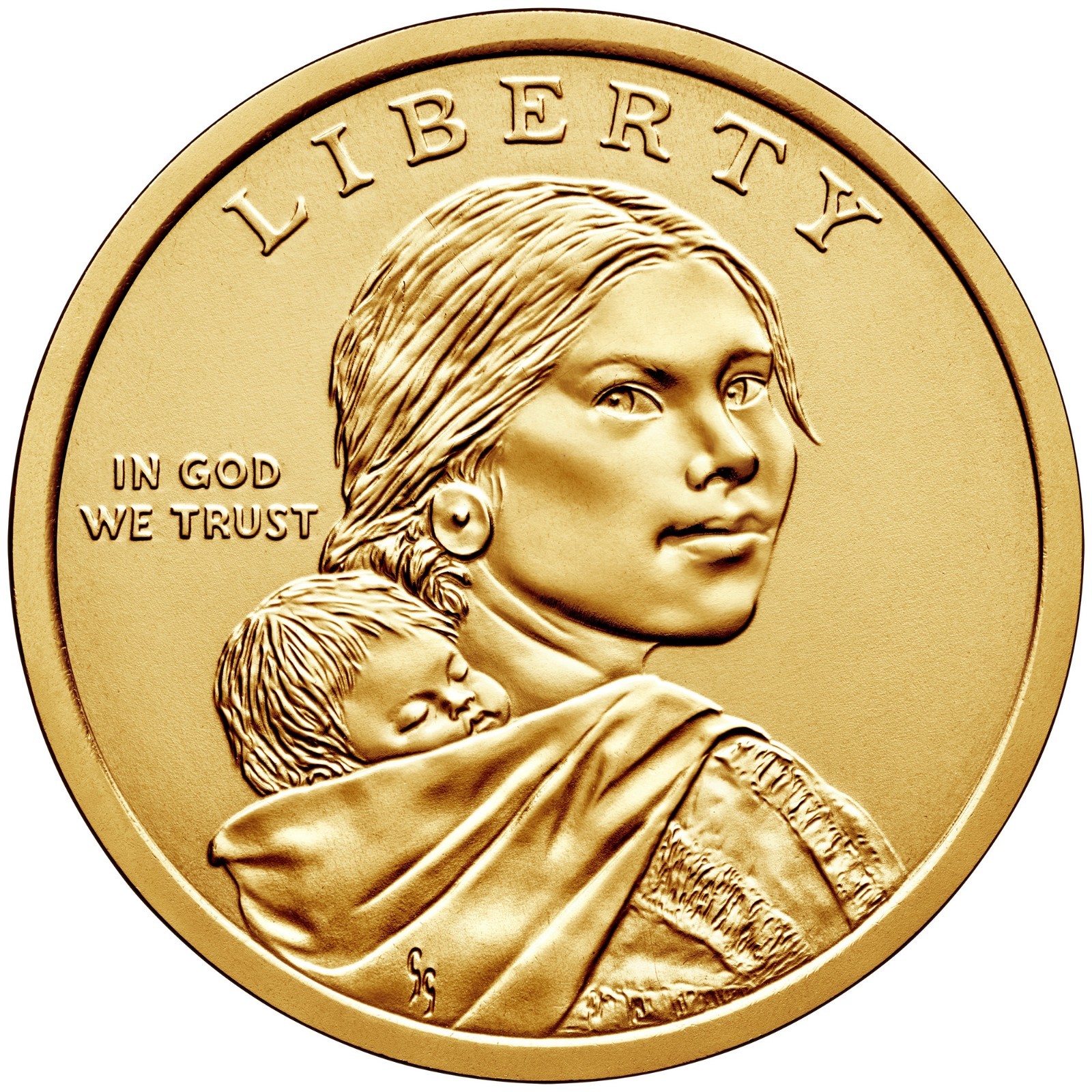 2019-P NATIVE AMERICAN SPACE PROGRAM UNCIRCULATED SACAGAWEA DOLLAR