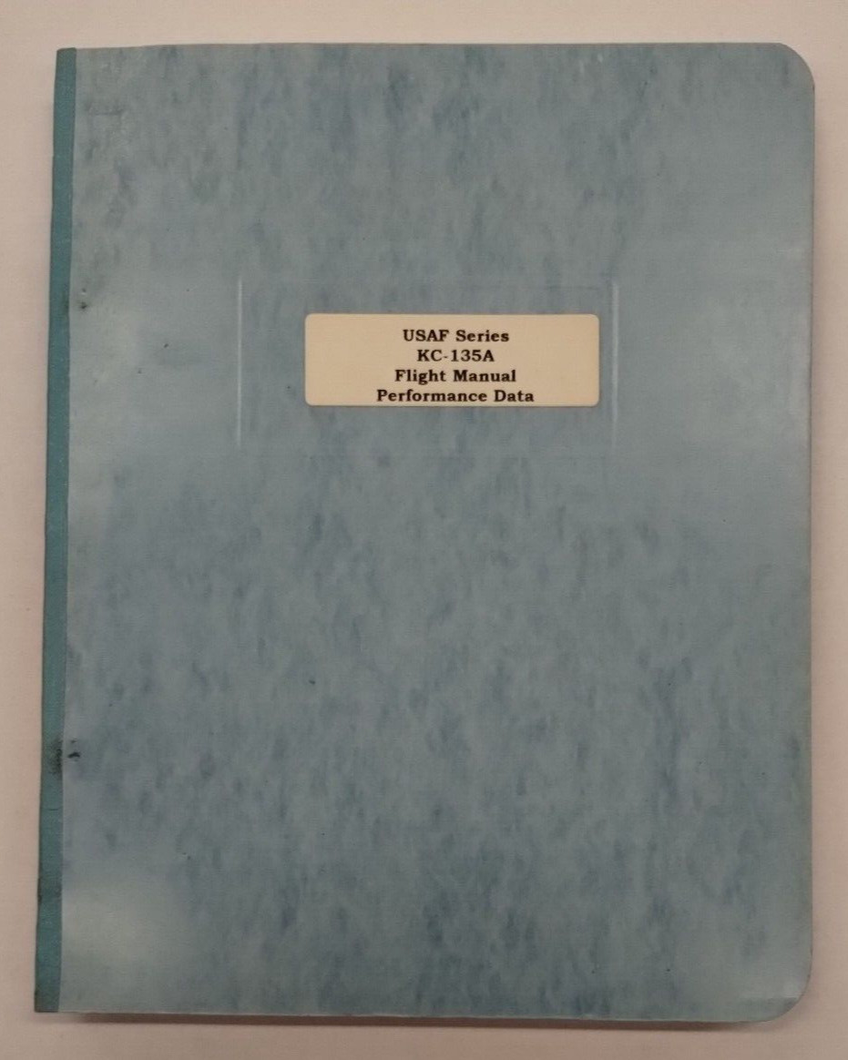 Boeing Series KC-135A Aircraft Flight Manual Appendix I Performance Data