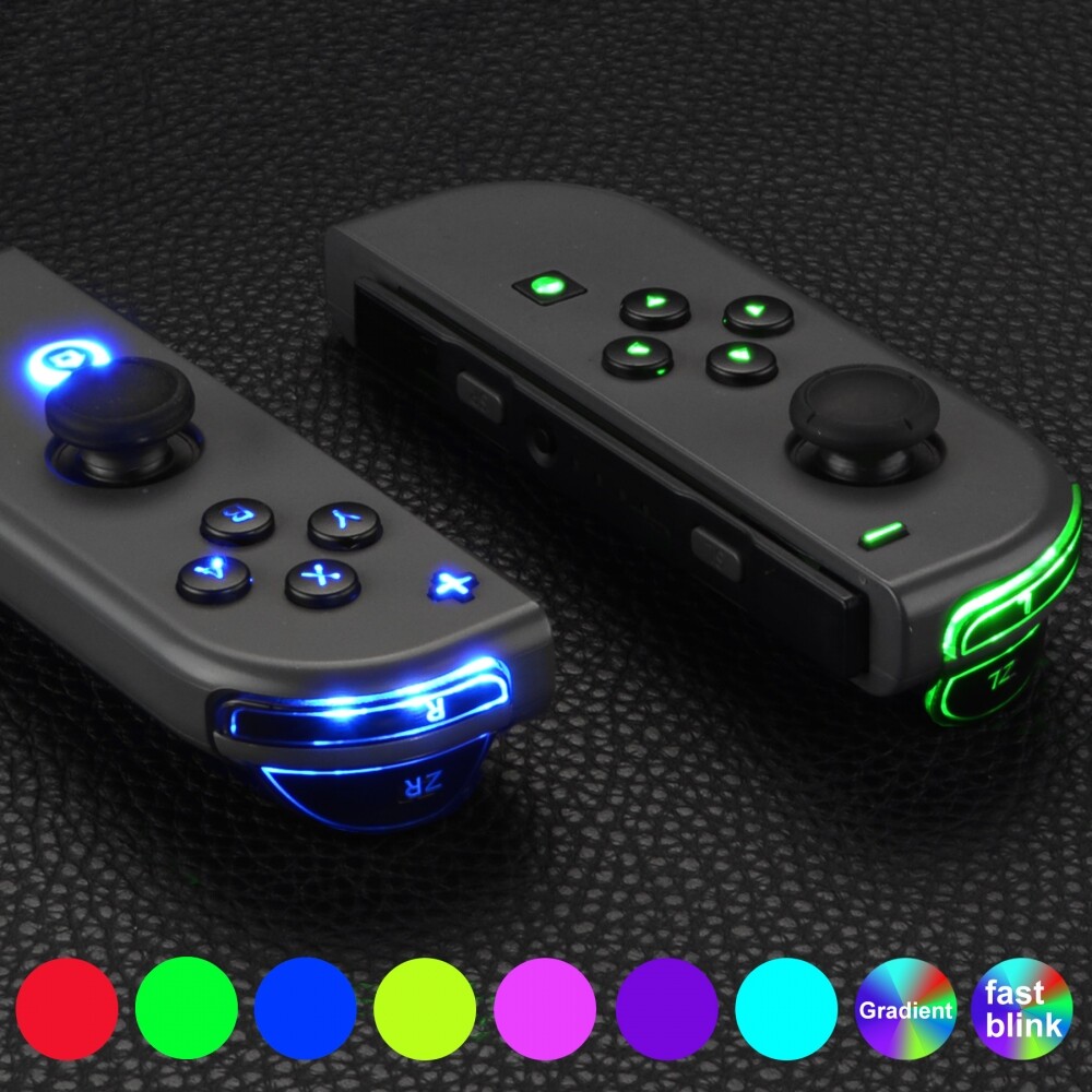 Multi-Colors Luminated Face Buttons for Nintendo Switch & OLED Model Joy con