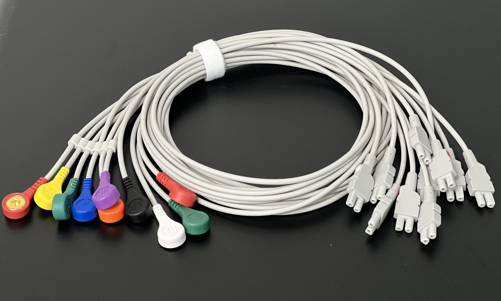 GE Marquette CAM 14 EKG 10 Leads Snap Cable - Same Day Shipping