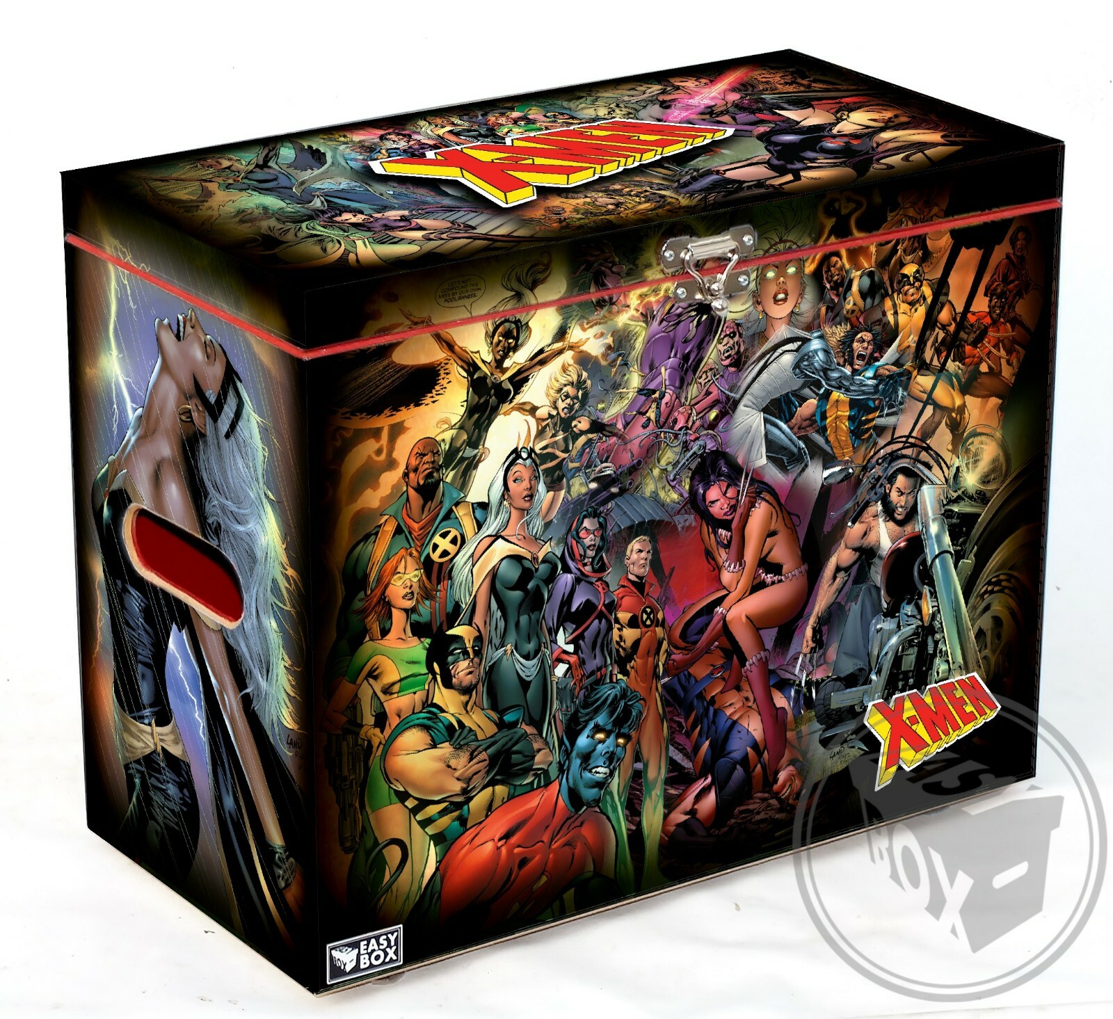 X-Men Reload - Large Comic Book Hard Storage Box Chest MDF