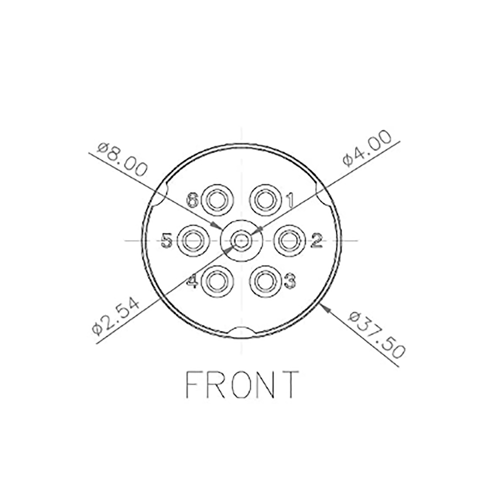 SMC DM6S-06NU Socket-Side-Only of Multi-Connector New