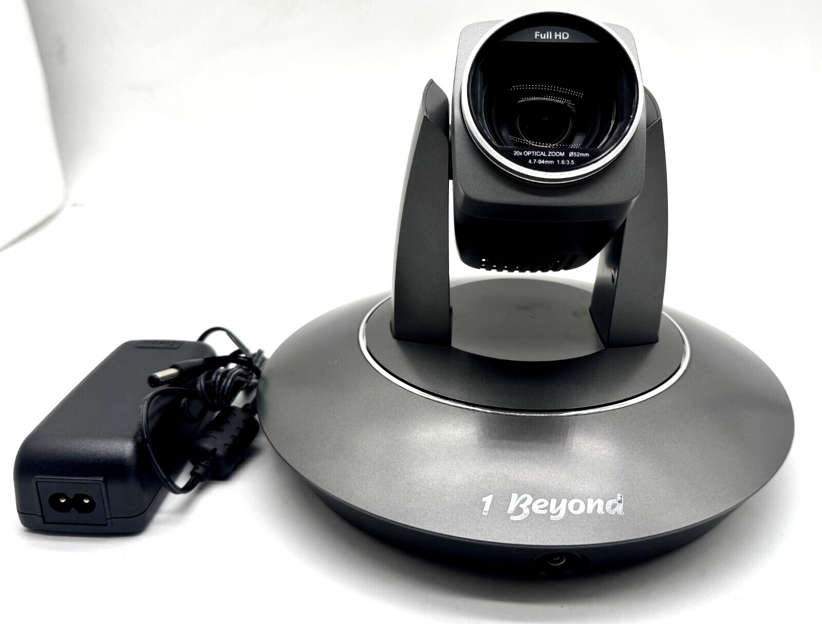 1 BEYOND AUTO TRACKER 2-IP FULL HD VIDEO CAMERA 20X OPTICAL ZOOM w POWER ADAPTER
