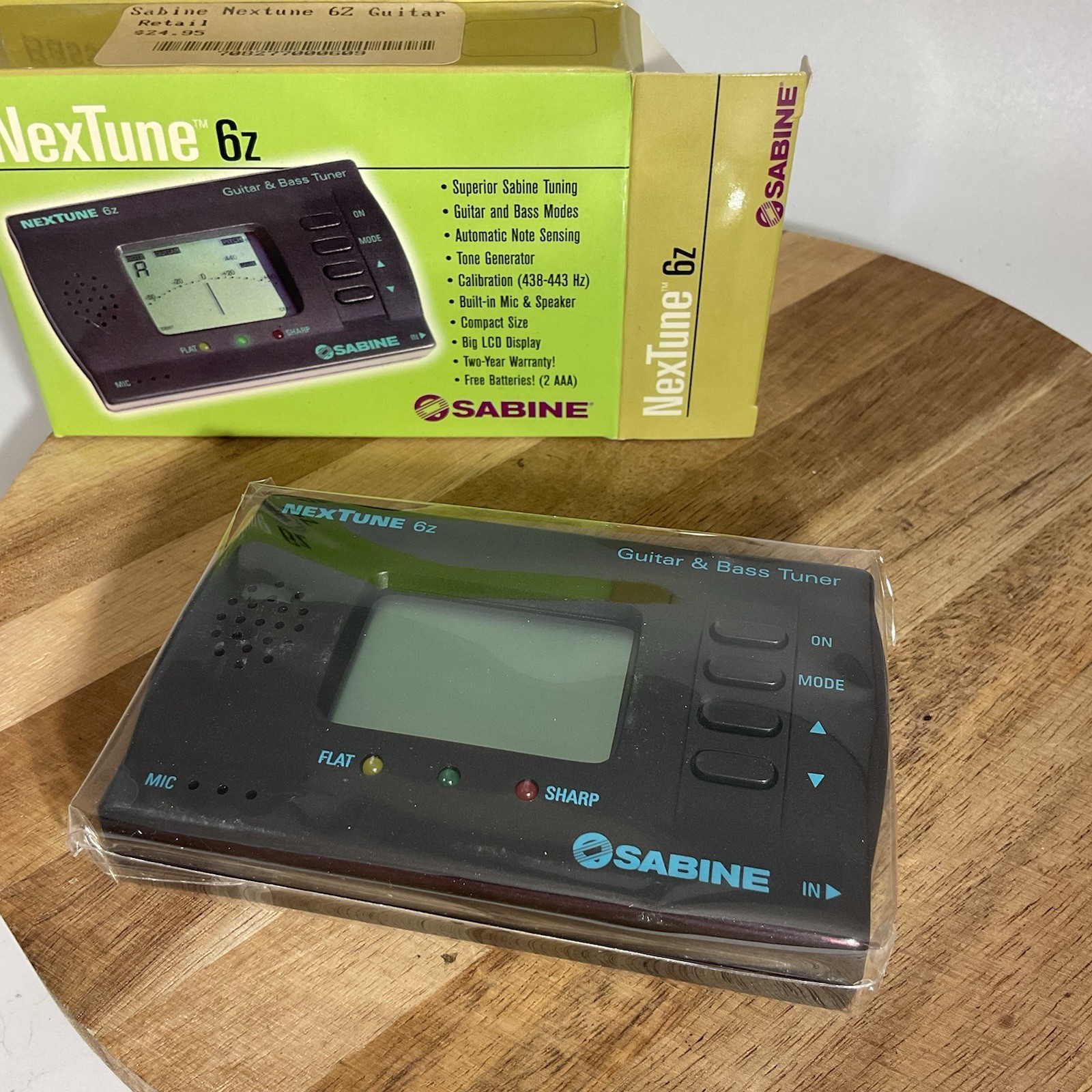 Sabine NexTune 6z Guitar And Bass Tuner NOS (PG)