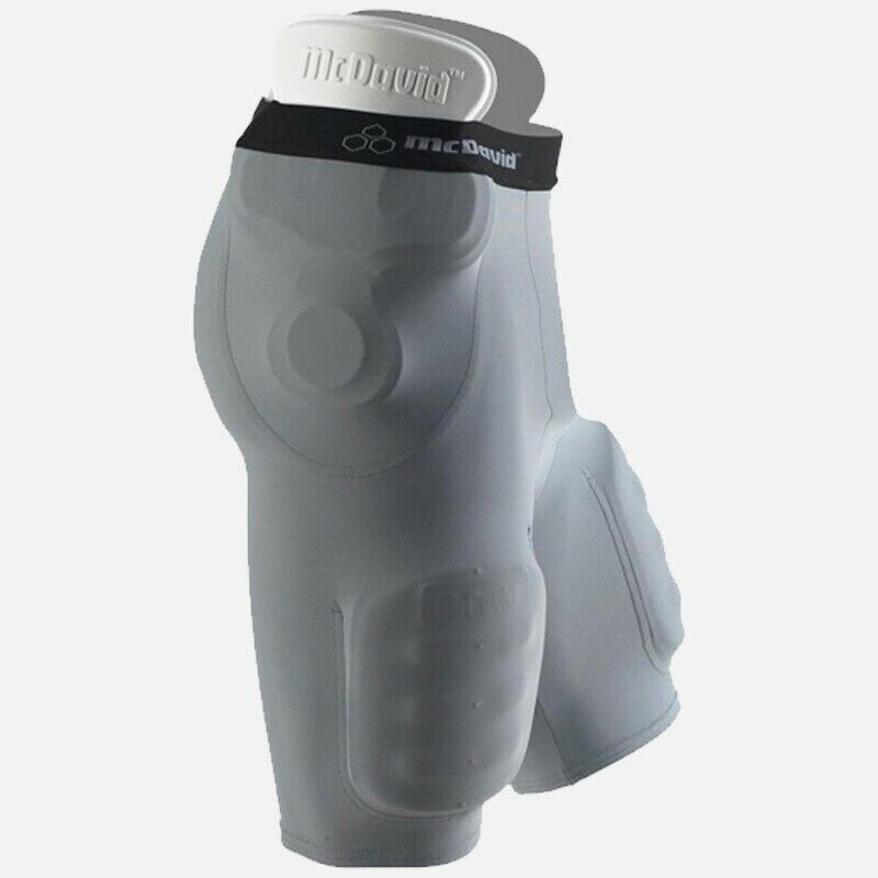 McDavid Girdle 750T Pro 5-Pocket Football Compression Shorts (NO PADS) Grey