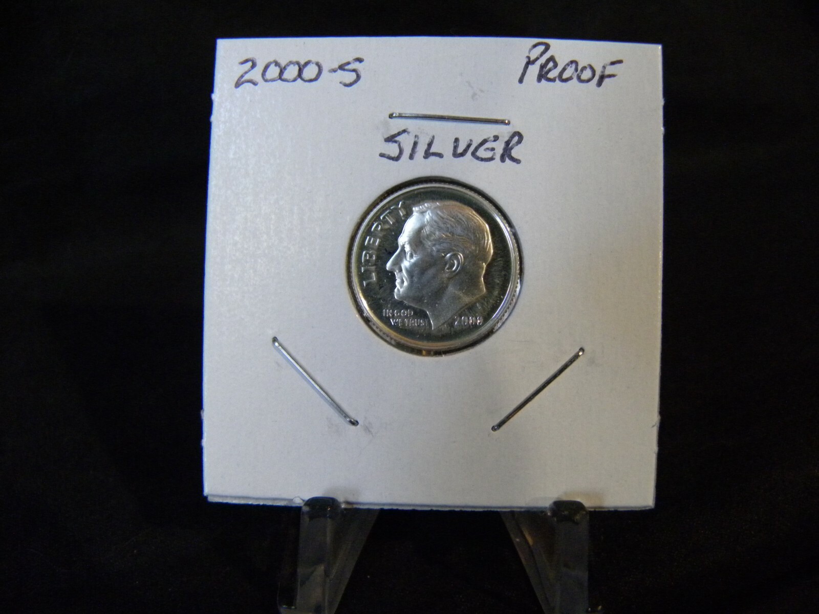2000 S Roosevelt Dime Silver Proof - Deep Cameo  90% Silver