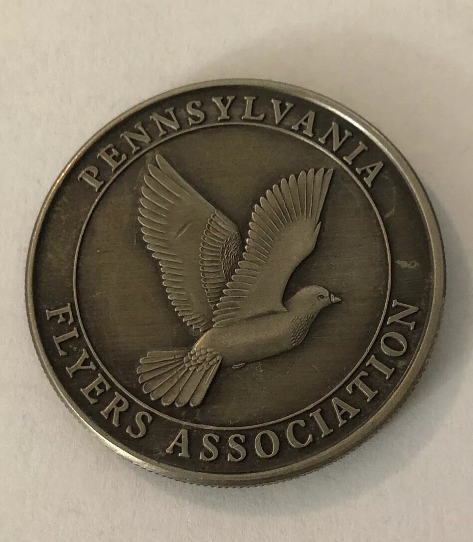Pennsylvania Flyers Association Challenge Coin (rare) E26