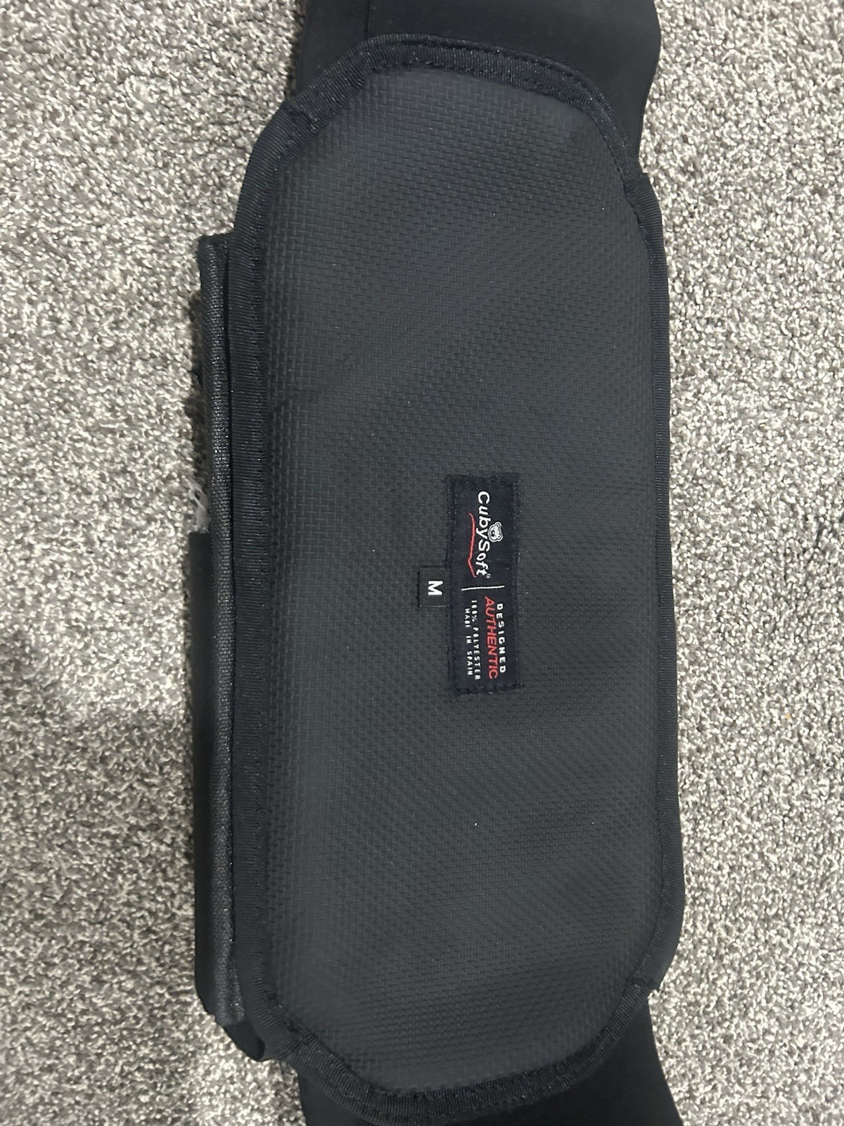 CubySoft Speedsoft Harness Black Size Medium for Speedsoft