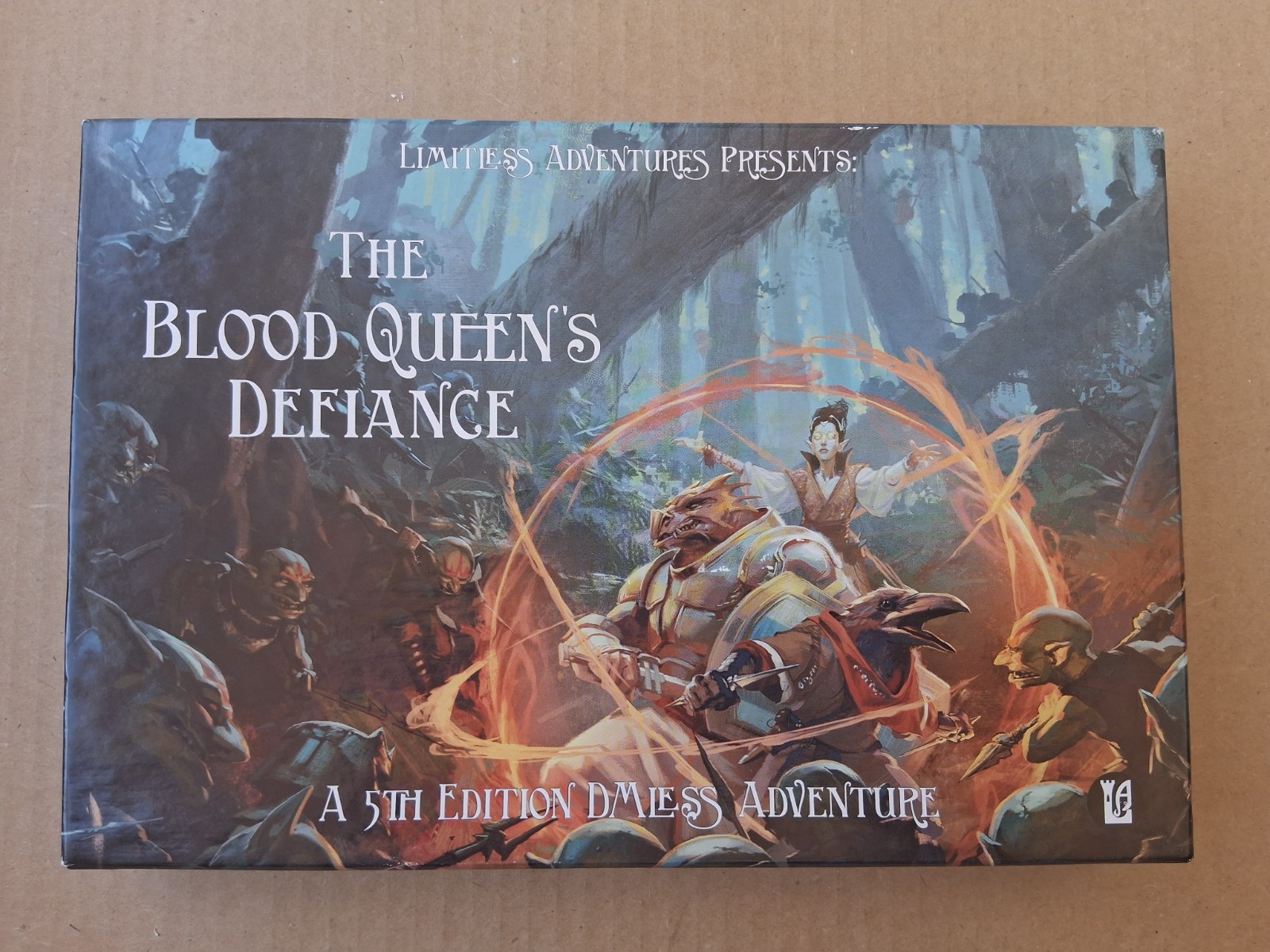 Blood Queen's Defiance 5th Edition DM-less adventure New Open Box