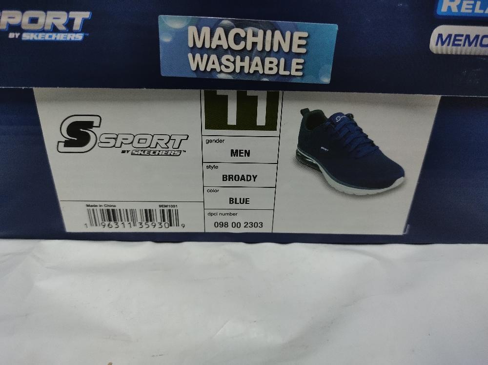 Men's S Sport by Skechers Broady Sneakers - Navy 11, Blue