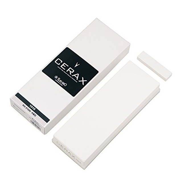 Suehiro Stone; Super High Grade Ceramic Whetstone; CERAX 1010 Grit #1000 soaking