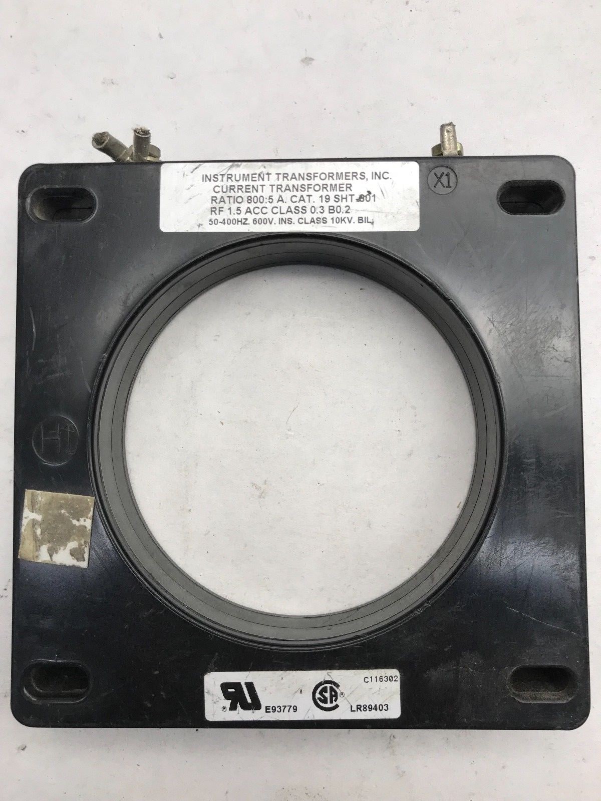 19SHT-801 Instrument Transformers Current Transformer 800:5A ITI
